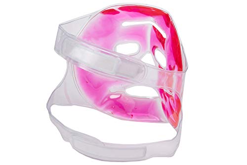 Schramm® Conjunto de 3 Piezas de máscaras refrigerantes máscara Facial Rosa máscara refrigerante Gafas