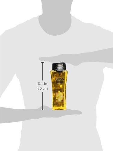 Schwarzkopf Gliss Kur Champú, aceite nutritivo, 250 ml