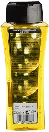 Schwarzkopf Gliss Kur Champú, aceite nutritivo, 250 ml