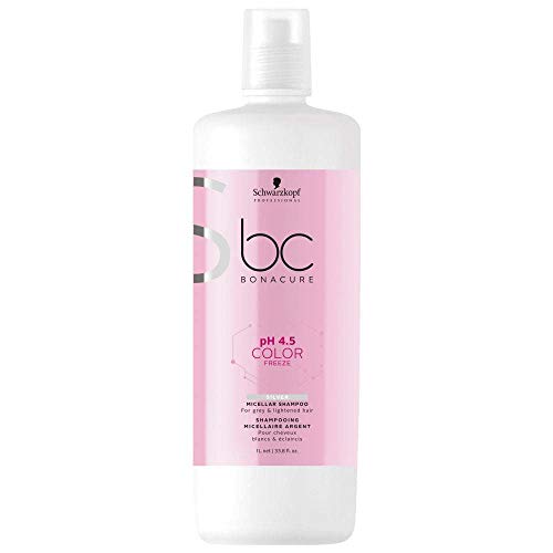 Schwarzkopf Professional BC Bonacure Micelar Color Freeze Silver Shampoo 1 Liter by Schwarzkopf