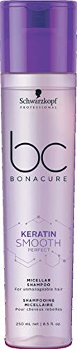 Schwarzkopf Professional Bc Keratin Smooth Perfect Micellar Shampoo 250 Ml - 1 Unidad