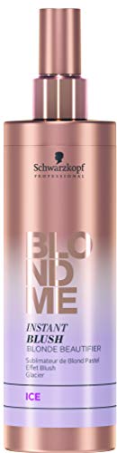 Schwarzkopf Professional Blondme Instant Blush Tono Ice Tratamiento Capilar - 250 ml, Rubio Claro (914-68895)