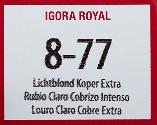 Schwarzkopf Professional Igora Royal 8-77 02/13 Tinte - 60 ml