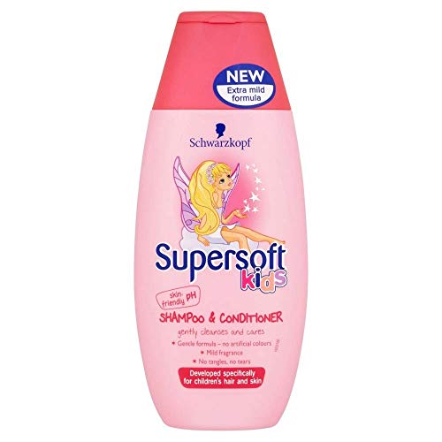 Schwarzkopf Supersoft Niños Niñas Shampoo y Acondicionador 250ml