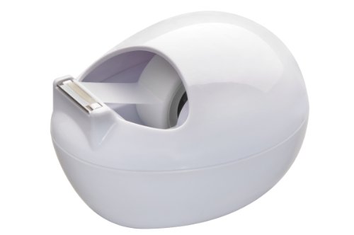 Scotch PBL-W810 - Portarollos de sobremesa (incluye cinta adhesiva), blanco