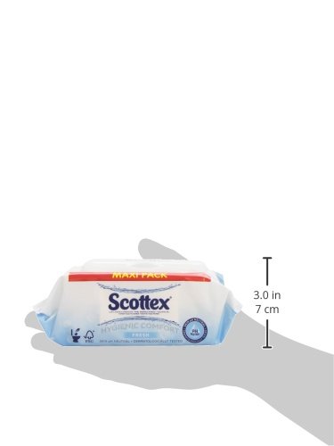Scottex Fresh Papel Higiénico Húmedo - 80 unidades - [pack de 3]
