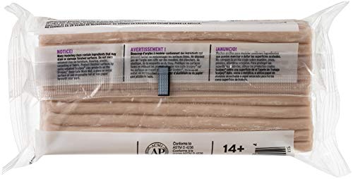 Sculpey Arcilla polimérica, Beige, Empaque puede variar