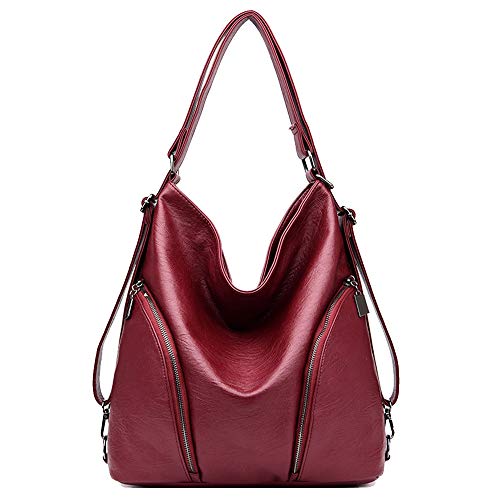 SDINAZ Bolsos de Mano Mujer Bolsos Bandolera Moda Gran Capacidad Cuero Suave Bolsos Totes Shoppers y Bolsos de Hombro