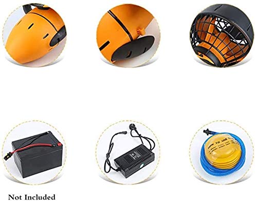 Seascooter Explorer, piscina, lago Océano Submarino Vespa, impermeable 300W eléctrica vespa del mar, de doble hélice de velocidad bajo el agua Buceo Piscina Deportes moto de agua.(cuatro estilos) WTZ0