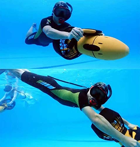 Seascooter Explorer, piscina, lago Océano Submarino Vespa, impermeable 300W eléctrica vespa del mar, de doble hélice de velocidad bajo el agua Buceo Piscina Deportes moto de agua.(cuatro estilos) WTZ0