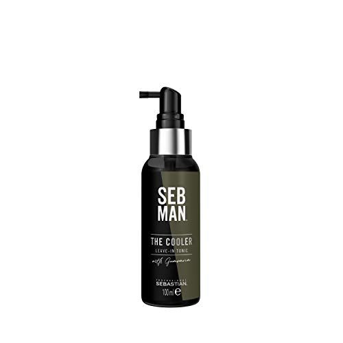 SEB MAN Tónico Refrescante Definición y Densidad al Cabello - Todo tipo de cabellos - 100 ml - Línea de productos para el cabello de hombre de Sebastian Professional