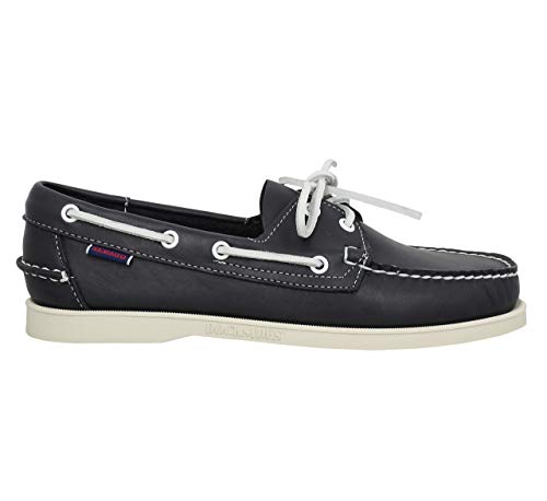 Sebago Docksides Portland, Náuticos para Hombre, Azul (Blue Navy 908), 42 EU