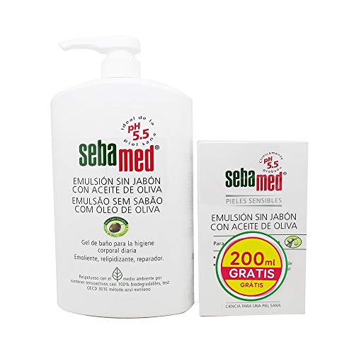 Sebamed Emulsión Con Aceite de Oliva 1000ml+200ml