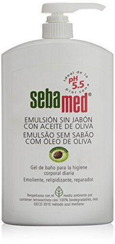 Sebamed Emulsión sin Jabón con Aceite de Oliva - 1000 ml