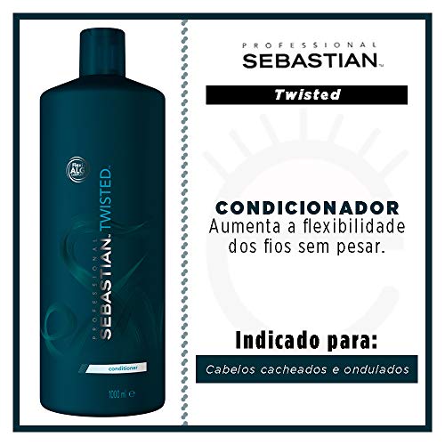 Sebastian Twisted Conditioner Elastic Detangler For Curls 1000 ml - 1000 ml