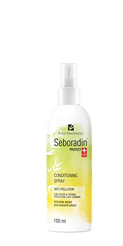 Seboradin Protect Anti Pollutions Spray Acondicionador, Desintoxicante del cabello, Protección solar y del color con extractos de Alcachofa y Amaranto, 100 ml. 0 ml.