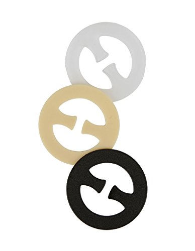 SECRET WEAPONS Round Bra Clips 3 Pack Sujetador, Multi Coloured, Talla única para Mujer