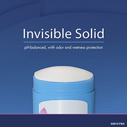 Secreto Original anti-Perspirant/desodorante Invisible pack 6, sólido, polvo fresco, 2.6 oz