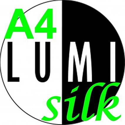 Seda 150 Gsm Lumi 60 hojas A4 seda 2 cara papel para impresoras láser - folletos/revistas