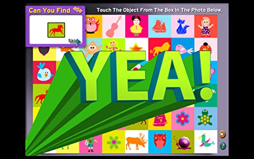 Seek & Find Vol 1 -Similar to i spy books by Walter Wick, kids find hidden color objects. Designed for a busy mom who has a 5 minute wait @ the grocery store or doctor's appointment. Great for a grandson / granddaughter too! Ages: 2 yr old - 4 yr old