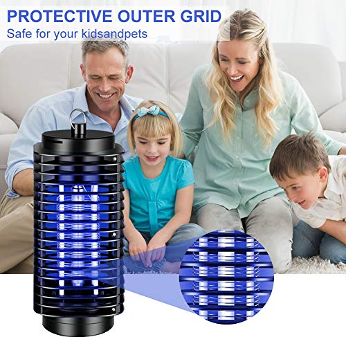 SEGMINISMART Lámpara Antimosquitos Electrico,Lampara Antimosquitos Interior,Lámpara Anti Mosquitos Destructora de Insectos eléctrica para la Cocina la Sala de Estar el Cuarto de los Niños