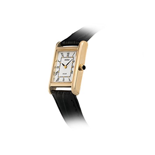 Seiko Reloj Analógico de Cuarzo Unisex con Correa de Cuero – SUP250P1