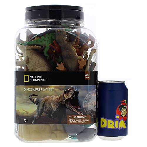 SELECCION DRIM National Geographic Cubo de Dinosaurios 40 Piezas
