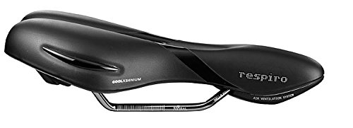 Selle Royal Group Respiro Soft Athletic Sillín, Unisex Adulto, Negro, S