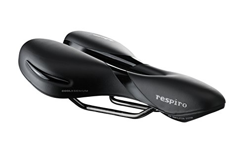 Selle Royal Group Respiro Soft Athletic Sillín, Unisex Adulto, Negro, S