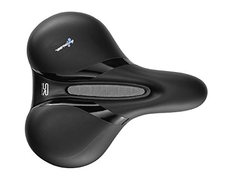 Selle Royal Group Respiro Soft Relaxed Sillín, Unisex Adulto, Negro, L