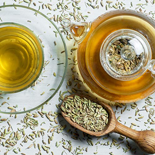 Semillas de hinojo (500g), hinojo entero, 100% natural, semillas de hinojo naturalmente sin aditivos, vegano