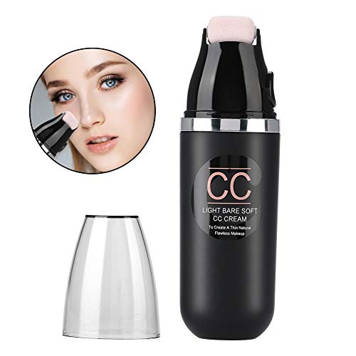 Semme CC Cream Concealer, 50g Roller Wheel Air Cushion Cream Maquillaje Hidratante Duradero Aclare Corrector Belleza Cosmética