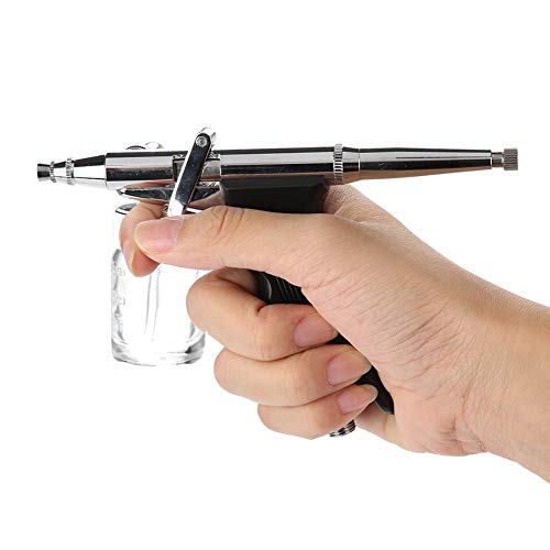 Semme Gravity Feed Airbrush, 0.2mm Airbrush Gun pintura en aerosol profesional para maquillaje, manicura, tatuaje, pastel, afición