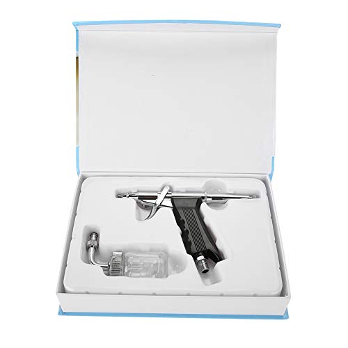 Semme Gravity Feed Airbrush, 0.2mm Airbrush Gun pintura en aerosol profesional para maquillaje, manicura, tatuaje, pastel, afición