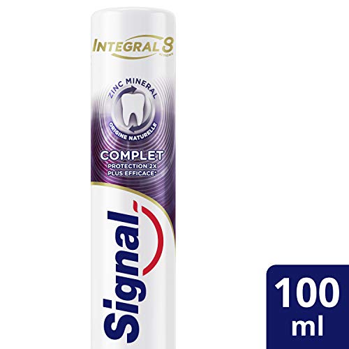 Señal del dispensador de pasta de dientes completos integrales 8 100 ml - juego de 3