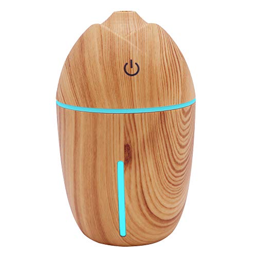 Sencillo Vida Humidificador Aromaterapia Difusor de Aceites Esenciales Difusores de Aroma Purificador de Aire Ultrasónico para Yoga SPA Oficina Habitación Dormitorio