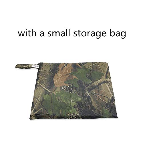 Senderismo y acampada Chubasquero, Vaxiuja Impermeable De Camuflaje, Poncho Camouflage, Ponchos impermeables, para Caza pesca Chubasquero