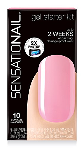 Sensationail - Kit Starter Esmalte Permanente Gel Pink Chiffon