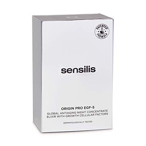 Sensilis Origin Pro EGF-5 - Elixir Antiedad, Tratamiento Concentrado de Noche - 30 ml