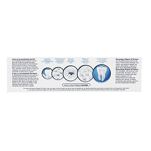 SENSODYNE pasta dentífrica repair & protect extra fresh tubo 75 ml