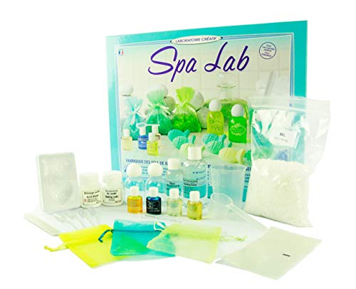 Sentosphere 3900256 Spa Lab - Juego de creación de jabón y sales de baño [Importado de Alemania]