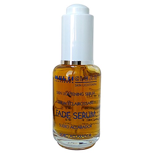 Serum Aclarador Concentrado MULTICLEAR - 30ML. Con Ácido Kojico y Láctico. Antiacné, Antimanchas y Antienvejecimiento Ideal para pieles con manifestaciones de acné.