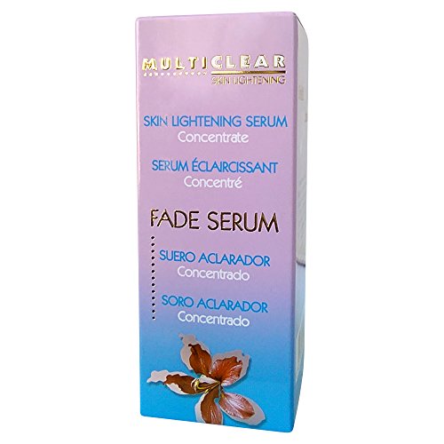Serum Aclarador Concentrado MULTICLEAR - 30ML. Con Ácido Kojico y Láctico. Antiacné, Antimanchas y Antienvejecimiento Ideal para pieles con manifestaciones de acné.