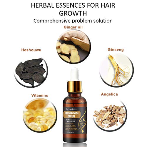 Serum Cabello, Hair Serum, Hair Growth Serum, Tratamiento para el Cabello, Anti Caida Cabello, Tratamiento para la pérdida de cabello fortalece las raíces del cabello, Crece Pelo para Hombre y Mujer