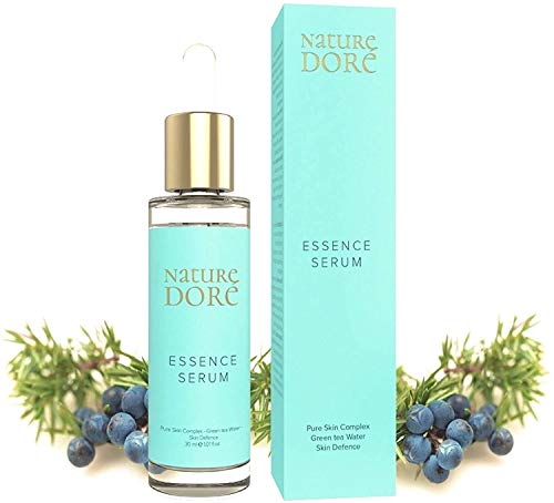 Serum Facial Hidratante Vegano Regulador Sebo Bio para Pieles Mixtas Grasas Hombre Mujer Organico Antiarrugas Agua de Te Verde Complejo Pure skin (Moringa) Ultra HIdratante Certificado Aiab