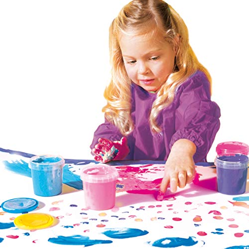 SES Creative- Eco Pintura de Dedos Girly SES Femeninos, Multicolor (24927)