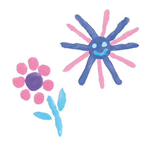 SES Creative- Eco Pintura de Dedos Girly SES Femeninos, Multicolor (24927)