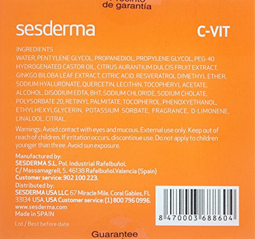 Sesderma C-Vit Serum Efecto Flash 7 Ml 5 Amp