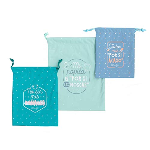 Set de bolsas de tela organizadoras para los imprescindibles de tu bebé.