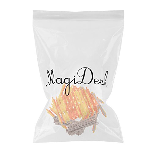 Set de Rodillo Rizado de Pelo Clip de Bigudí de Cabello Herramienta de Peluquero Salón 1.6x9cm - 36 Piezas